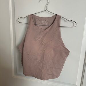 Blush sports bra tank
